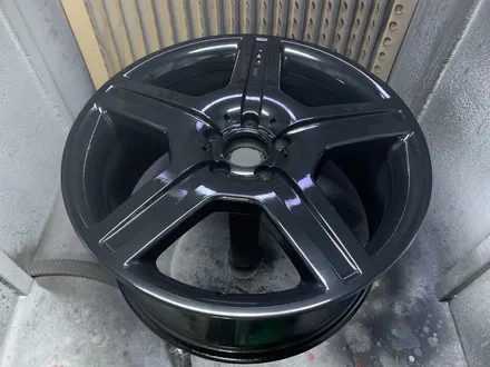 별내 벤츠 S500 19인치 휠복원및 고스트크롬 도색 작업 과정 / 남양주, 강동, 하남, 송파