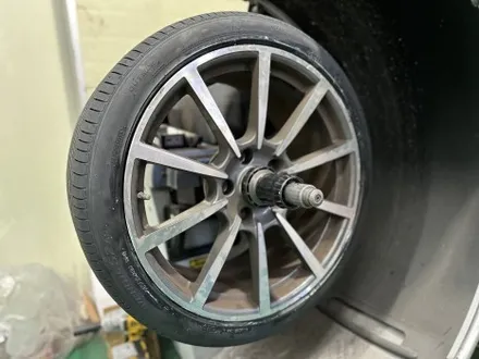 송파 휠복원 휠수리 포르쉐 20인치 한국 벤투스 프리미엄 컴포트 265/35ZR20 타이어 교체 작업 / 남양주, 강동, 하남, 송파