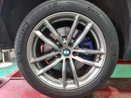 [구리 남양주] ●bmw 530i● 미쉐린 파일럿스포츠 a/s 신품타이어교체 245 45 18 / 275 40 18 / 남양주, 강동, 하남, 송파