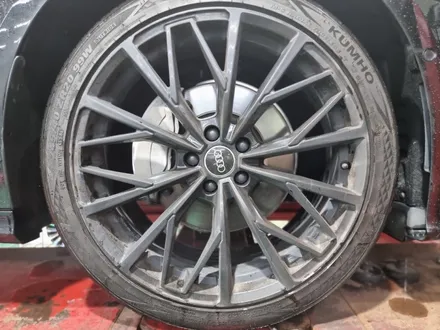 [구리 남양주] ●아우디A6● 유광블랙 분체도장 휠복원 & 휠굴절수리 / 남양주, 강동, 하남, 송파