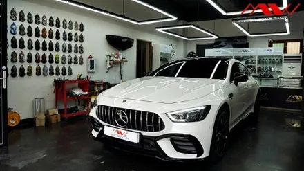 벤츠 AMG GT 실내 수전사 작업하기 -엠씨웍스 / 안산 단원구