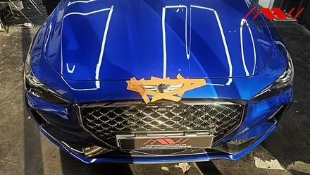 제네시스 G70 래피스블루 블랙디퓨저+크롬죽이기 / 경기 안산 단원