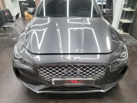 G70 도색으로 크롬죽이기-카본메탈,비크블랙<엠씨웍스> / 안산 단원구