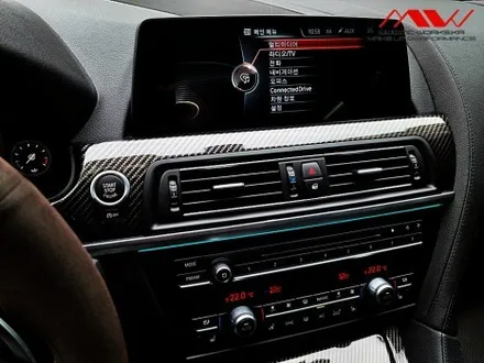 BMW 640D 실내 카본수전사 -MCWORKS / 안산 단원구