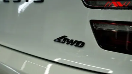 제네시스 G80 신형 기요세 엠블럼 +레터링도색+카본사이드미러 / 안산 단원구