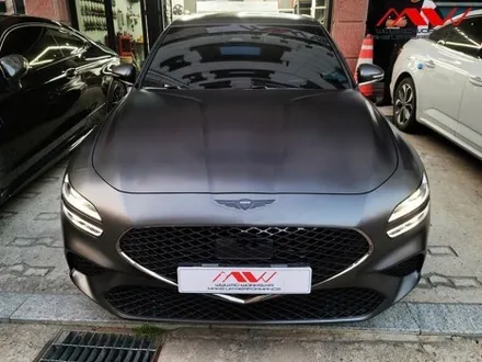 G70매트블랙 엠블럼변경 및 카본수전사<엠씨웍스> / 안산 단원구