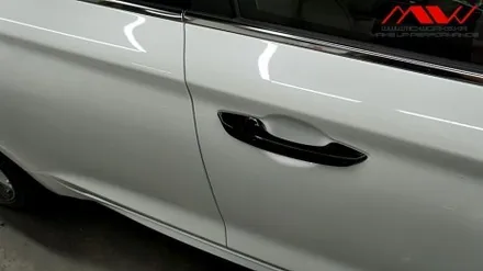 제네시스 G70 크롬 딜리트+신형 퍼들램프 이식 <엠씨웍스> / 안산 단원구
