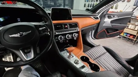 제네시스 G70 실내 가성비 염색 작업기 <엠씨웍스> / 경기 안산 단원