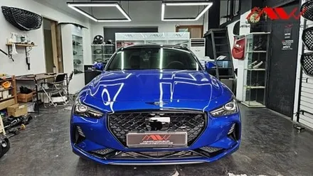 제네시스 G70 래피스블루 블랙디퓨저+크롬죽이기 / 경기 안산 단원