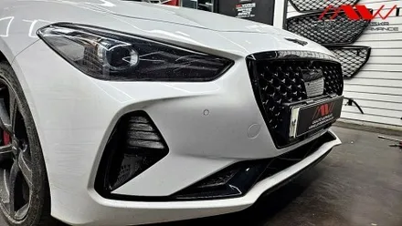 제네시스 G70 카본수전사+크롬죽이기<엠씨웍스> / 안산 단원구