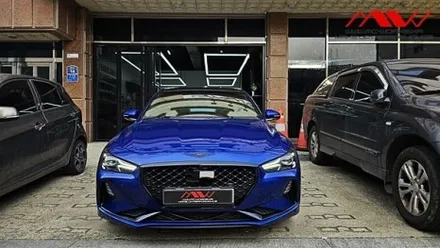 제네시스 G70 래피스블루 블랙디퓨저+크롬죽이기 / 경기 안산 단원