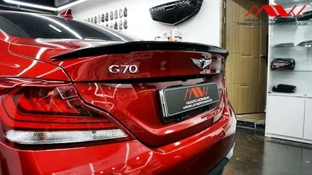 제네시스 G70 크롬죽이기-블레이징레드<엠씨웍스> / 안산 단원구