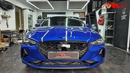 제네시스 G70 래피스블루 블랙디퓨저+크롬죽이기 / 경기 안산 단원