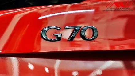 제네시스 G70 크롬죽이기-블레이징레드<엠씨웍스> / 안산 단원구