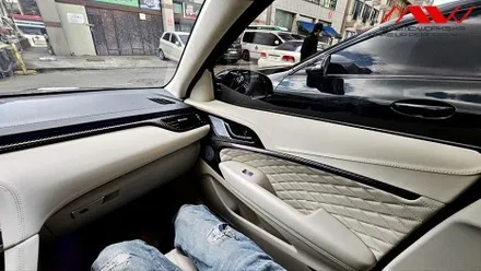 제네시스 G70 바닐라베이지 염색+카본수전사 / 안산 단원구
