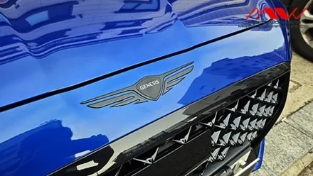 제네시스 G70 래피스블루 블랙디퓨저+크롬죽이기 / 경기 안산 단원