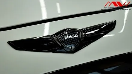 제네시스 G70 크롬 딜리트+신형 퍼들램프 이식 <엠씨웍스> / 안산 단원구