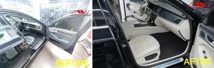 제네시스 G80 실내 베이지 염색,도색,수전사-엠씨웍스 / 안산 단원구