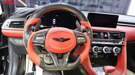 G70 퍼포먼스핸들+레드벨트+리얼카본+수전사작업 / 경기 안산 단원
