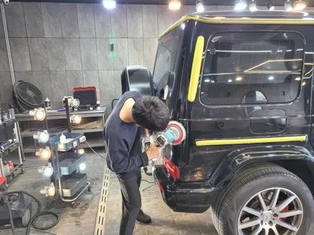아산 광택 유리막코팅 벤츠 G바겐 G63 AMG 지바겐은 여기 가야 됨, 어려운 차니까 / 경기 평택