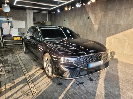 평택 자동차 광택 제네시스 G90 강적이다. 하지만 이겼죠? 유리막코팅까지 / 경기 평택