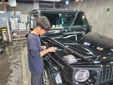 아산 광택 유리막코팅 벤츠 G바겐 G63 AMG 지바겐은 여기 가야 됨, 어려운 차니까 / 경기 평택