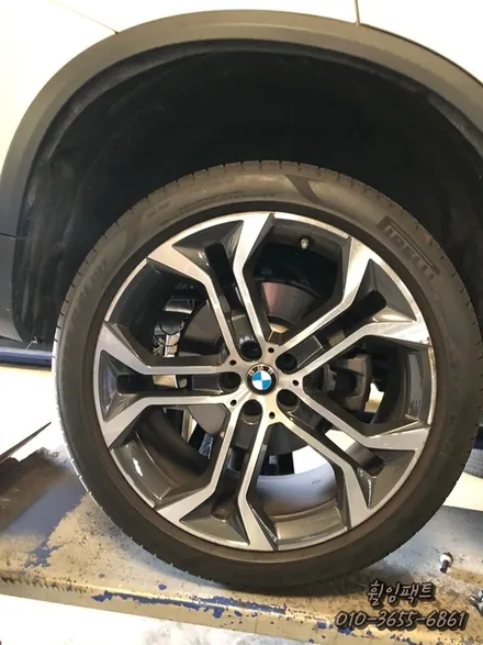 [부산휠도색] [부산휠복원] [부산휠수리] <휠임팩트> BMW x5 휠수리, 휠복원, 휠도색, 다이아몬드컷팅 / 부산 사상구 감전동
