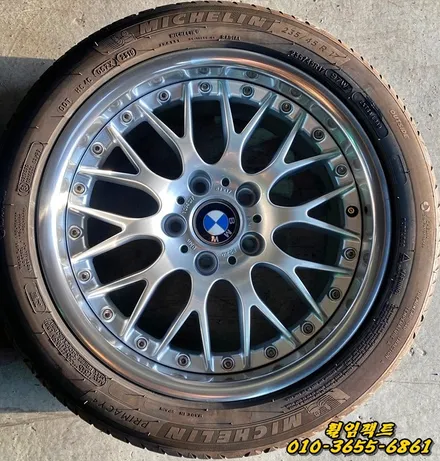 (부산휠수리/휠복원전문/휠임팩트) BMW530i BBS RS740(style42)17인치BMW순정휠 / 부산 사상구 감전동