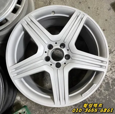 〔부산휠복원〕〔벤츠휠복원〕〔벤츠휠굴절수리〕휠임팩트/벤츠CLS63AMG 휠수리/굴절수리/도장작업 / 부산 사상구 감전동