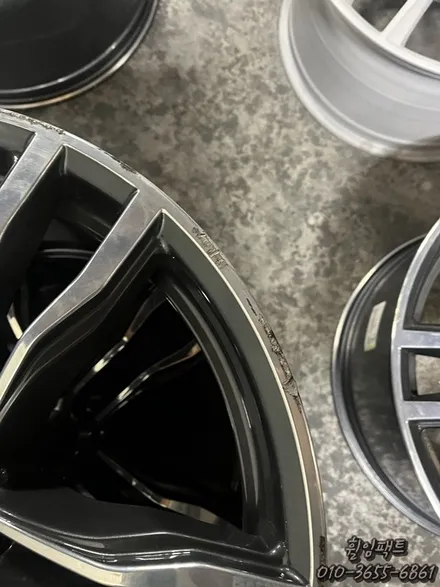 <휠임팩트> 부산휠복원, 부산휠도색, 부산휠수리 BMW x5 21인치 휠복원, 휠수리, 휠도색, 다이아몬드컷팅 / 부산 사상구 감전동