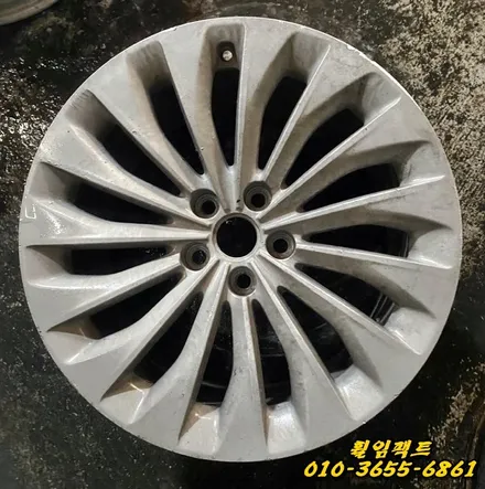 (부산휠수리/휠복원전문/휠임팩트) 제네시스EQ900 휠복원&도장작업 / 부산 사상구 감전동