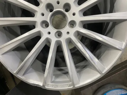 (부산휠수리/휠임팩트) 벤츠 GLS 300/AMG19인치휠/휠패임/휠긁힘/휠용접복원/다이아몬드컷팅 / 부산 사상구 감전동