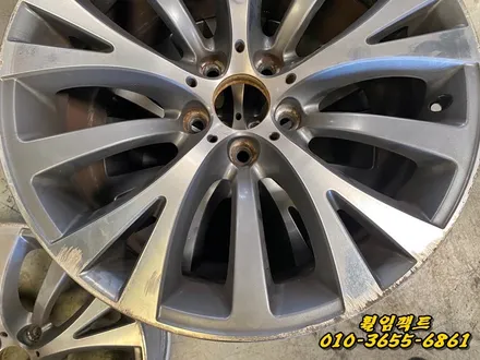 부산휠수리/휠임팩트:)BMW GT 컷팅휠/주차상처/휠긁힘/휠찍힘/휠도장벗겨짐/휠기스/휠굴절수리/휠복원/휠도색작업 / 부산 사상구 감전동