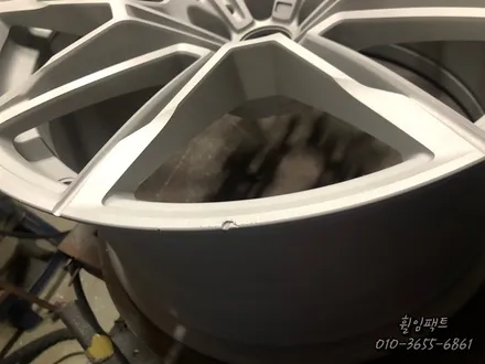 [부산휠복원] [부산휠도색] [부산휠수리] <휠임팩트>BMW m3 휠복원,휠수리,휠도색 / 부산 사상구 감전동