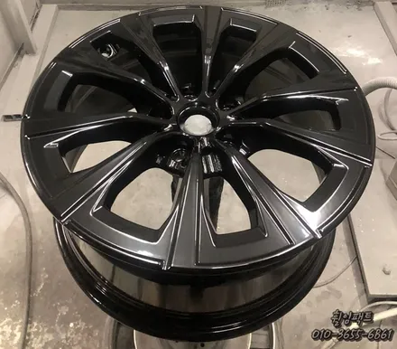 [부산휠수리] [부산휠도색] [부산휠복원] <휠임팩트> BMW 320d 17인치 휠복원,휠수리,휠도색,다이아몬드컷팅 / 부산 사상구 감전동