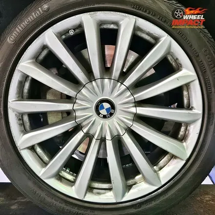 부산 휠크랙 BMW xdrive 740d 휠용접 수리 / 부산 사상구 감전동