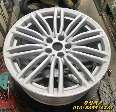 (부산휠수리/휠복원전문/휠임팩트) BMW530i 19인치 휠복원&도장작업 / 부산 사상구 감전동