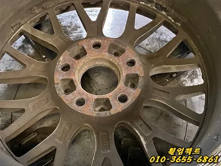 (부산휠수리/부산휠복원/휠임팩트) BMW BBS RS740 단조휠/투피스휠/림복원/림폴리싱/스포크도장/휠복원/휠도장/작업영상 / 부산 사상구 감전동