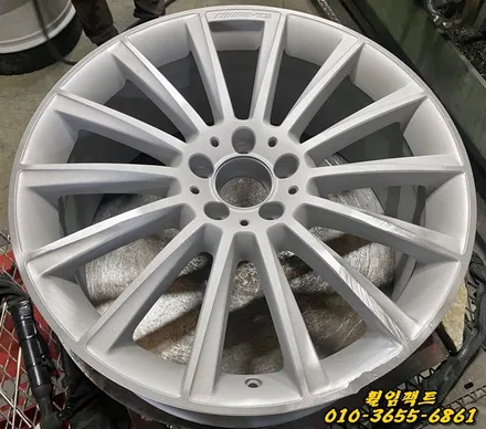 (부산휠수리/휠임팩트) 벤츠 GLS 300/AMG19인치휠/휠패임/휠긁힘/휠용접복원/다이아몬드컷팅 / 부산 사상구 감전동