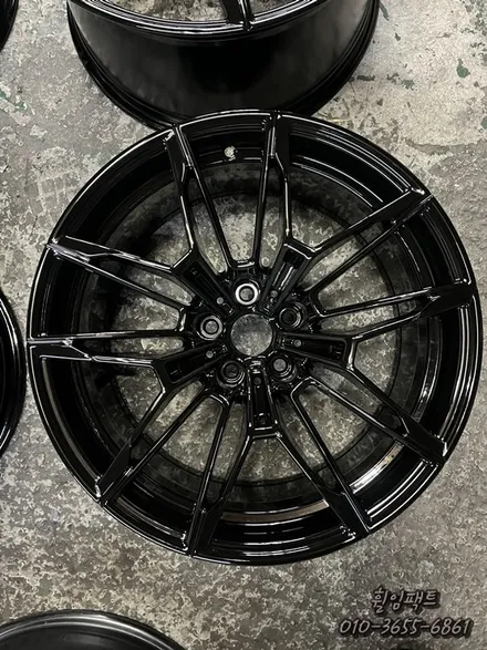 [부산휠복원] [부산휠도색] [부산휠수리] <휠임팩트>BMW m3 휠복원,휠수리,휠도색 / 부산 사상구 감전동