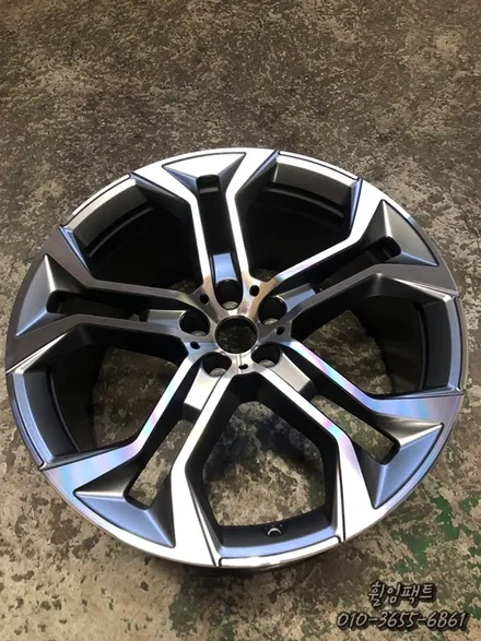 [부산휠도색] [부산휠복원] [부산휠수리] <휠임팩트> BMW x5 휠수리, 휠복원, 휠도색, 다이아몬드컷팅 / 부산 사상구 감전동