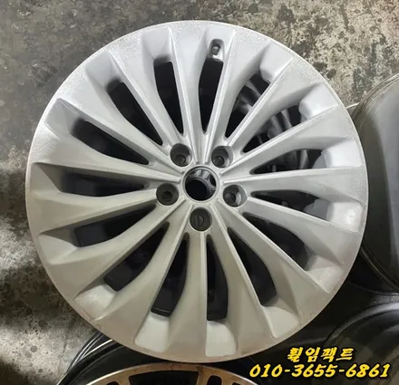 (부산휠수리/휠복원전문/휠임팩트) 제네시스EQ900 휠복원&도장작업 / 부산 사상구 감전동