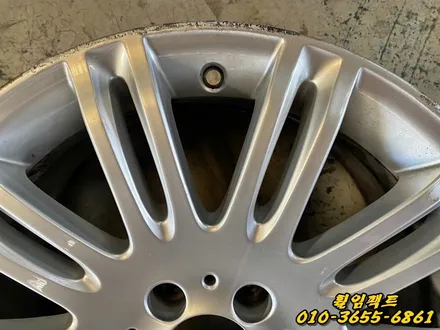 〔벤츠E350/18인치 순정휠〕벤츠e클래스 휠긁힘,주차상처,휠보레(wheelboer)장착,휠보레파손,  휠복원,휠용접,휠도색,분체도장 / 부산 사상구 감전동