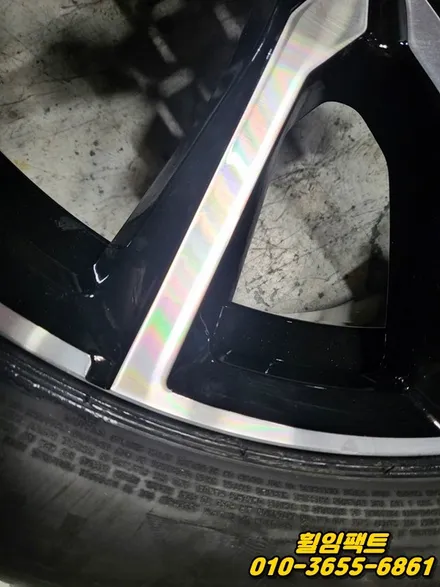 ※BMW X6 순정휠※휠긁힘,림손상,공기압 빠진 후 주행,림바깥쪽 갈림,인치변형,휠복원,휠도색,다이아몬드컷팅\