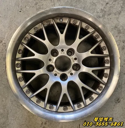 (부산휠수리/휠복원전문/휠임팩트) BMW530i BBS RS740(style42)17인치BMW순정휠 / 부산 사상구 감전동