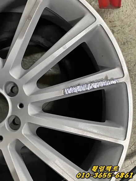 (부산휠수리/휠임팩트) 벤츠 GLS 300/AMG19인치휠/휠패임/휠긁힘/휠용접복원/다이아몬드컷팅 / 부산 사상구 감전동