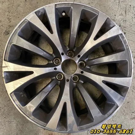 부산휠수리/휠임팩트:)BMW GT 컷팅휠/주차상처/휠긁힘/휠찍힘/휠도장벗겨짐/휠기스/휠굴절수리/휠복원/휠도색작업 / 부산 사상구 감전동