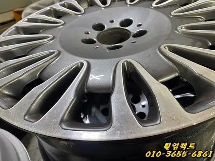 〔벤츠 S600 마흐바흐휠19인치〕 주차기스,휠긁힘,휠찍힘,휠도장깨짐,휠용접복원,알루미늄휠복원,다이아몬드컷팅,휠도색\