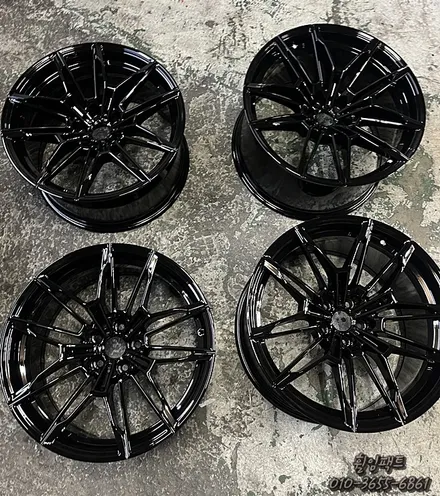 [부산휠복원] [부산휠도색] [부산휠수리] <휠임팩트>BMW m3 휠복원,휠수리,휠도색 / 부산 사상구 감전동