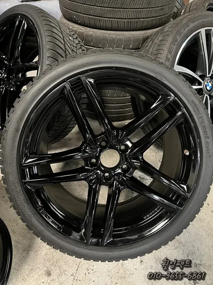 [부산휠복원] [부산휠도색] [부산휠도색] <휠임팩트> 벤츠 E63 AMG 휠복원 / 부산 사상구 감전동